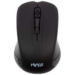 HIPER Мышь беспроводная HOMW-101-BT /1000-1600 dpi/оптический/4 кнопки/Soft-touch покрытие/Bluetooth-подключение/батарея 1хАА/черный (HOMW-101-BT)