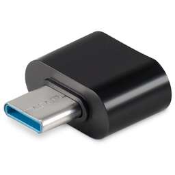 BURO Адаптер BU-USB2-AF-CM, USB A(f) - USB Type-C (m), черный