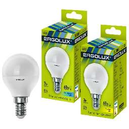 ERGOLUX (12144) LED-G45-7W-E14-4K