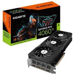 GIGABYTE Видеокарта NVIDIA GeForce RTX 4060TI GV-N406TGAMING OC-16GD 16ГБ Gaming, GDDR6, OC, Ret