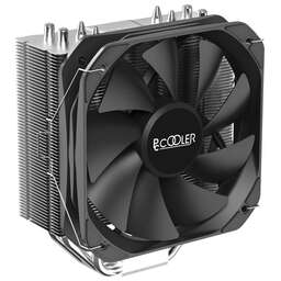 PCCOOLER Кулер Paladin 400 S115X/1200/1700/AM4 (20 шт/кор, TDP 200W, 130mm PWM FAN, 4 тепловые трубки 6мм, 800-1600RPM, 18-28,6dBa)