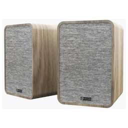 OKLICK Колонки Bluetooth OK-417A, 2.0, светлое дерево