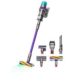 DYSON Вертикальный пылесос (handstick) SV23 Gen5 DT Absolute, желтый/синий [447002-01]