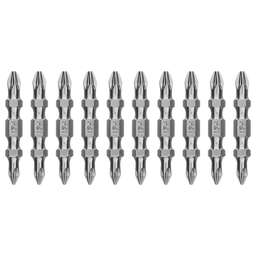 GROSS Бита двухстор., PZ2-PZ1х45мм, сталь S2, 10шт. 112010