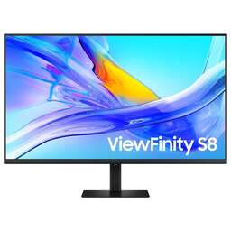 SAMSUNG 37.5" Монитор ViewFinity S8 S37D802UAIXCI, 3840x2160, VA, 1хHDMI, 1хDP, черный [ls37d802uaixci]