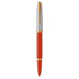 PARKER Ручка перьев. 51 Premium (CW2169071) Red Rage GT F ст.нерж. подар.кор