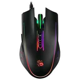 A4TECH Мышь проводная Bloody Q81 Curve, игровая, оптическая, USB, 3200dpi, черный