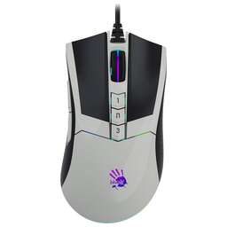 A4TECH Мышь Bloody W90 Max белый/черный оптическая 10000dpi USB 10but (W90 MAX PANDA)