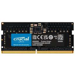 CRUCIAL Модуль памяти 16GB DDR5 5600 SO DIMM Classic Non-ECC, CL46, 1.1V, RTL