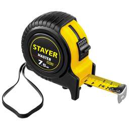 STAYER 7.5 м х 25 мм, рулетка (34025-07)