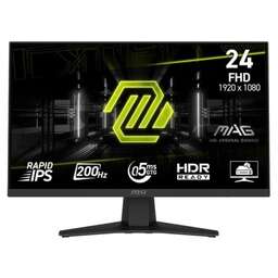 MSI Монитор 23,8" MAG 244F, 16:9, IPS, FHD, 0,5ms, 300cd, 200Hz, HDMI, DP