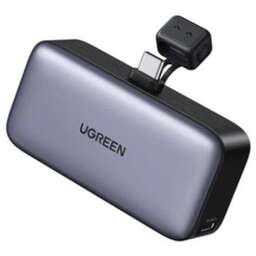UGREEN Внешний аккумулятор PB503 (35338) 5000mAh Mini USB-C Power Bank PD 20W. Цвет: серый