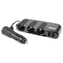 AVS CS319U 12/24 (на 3 выхода+2 USB)