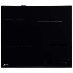 MIDEA Электрическая варочная поверхность MCH64303F, конфорок: 4 шт., стеклокерамика, независимая, черный