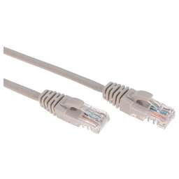 REXANT Патч-корд 02-0100-3 U/UTP RJ-45 вил.-вилка RJ-45 кат.5E 3м серый LSZH