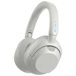 SONY Гарнитура накладные WH-ULT900N белый беспроводные bluetooth оголовье (WHULT900N/W)