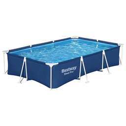 BESTWAY Бассейн каркасный прямоугольный 300х201х66 см, 3300л., 56404
