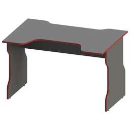 ГУД ЛАКК S00531 ВАРДИГ К1 стол компьютерный 120x75x82, антрацит/красный