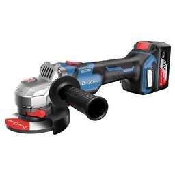 DONGCHENG Угловая шлифмашина DCSM04-125, аккумуляторная, с 2 АКБ [dcsm04-125(type em)]