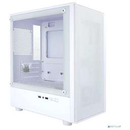 GINZZU Корпус CL411 mATX передняя панель Сетка белый