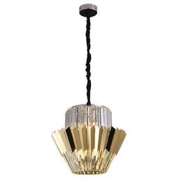 HIPER Люстра Angers H153-0 подвес. хром/золотистый