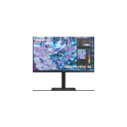 SAMSUNG Монитор 27" S27F610EAIXCI черный IPS LED 16:9 HDMI матовая HAS Piv 1000:1 300cd 178гр/178гр 2560x1440 100Hz DP 2K 5.4кг