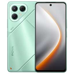 TECNO 6.78" Смартфон Pova 7 5G 8/128Gb, NFC, IPS, 144Гц, 6000мAч, зеленый