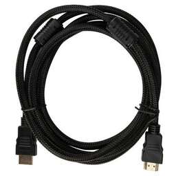 BURO Кабель аудио-видео HDMI (m) - HDMI (m), ver 1.4, 2м, GOLD, ф/фильтр, черный [hdmi-v1.4-2mc]