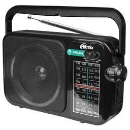 RITMIX Радиоприемник RPR-303, черный