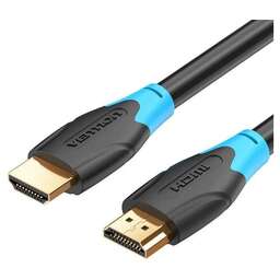 VENTION Кабель аудио-видео AACBI, HDMI (m) - HDMI (m), 3м, GOLD, черный