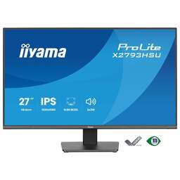 IIYAMA 27" Монитор ProLite X2793HSU-B1, 1920x1080, IPS, 120Гц, 1хHDMI, 1хDP, черный