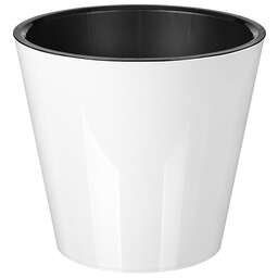 HOMVER Rosemary D160мм, 1,6л с дренажной вставкой (белый) 221605429/01