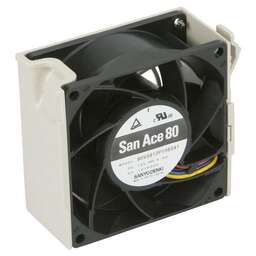 SUPERMICRO Вентилятор FAN-0166L4 80x80x38 mm, 13.5K RPM, Optional Middle Cooling Fan for 2U U