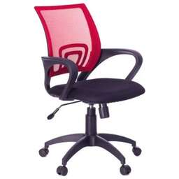 ЯРКРЕСЛА Sti-Ko44/red спинка сетка красный, сиденье черный