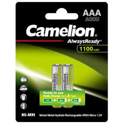 CAMELION (15037) Always Ready AAA-1100mAh Ni-Mh BL-2