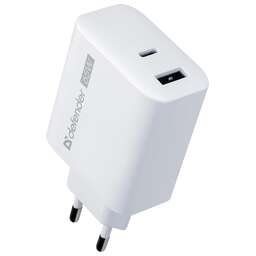 DEFENDER (83582) ЗУ UPA-165 USB A+C, 65W