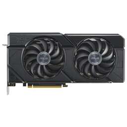 ASUS Видеокарта AMD Radeon RX 7700XT DUAL-RX7700XT-O12G 12ГБ Dual, GDDR6, OC, Ret