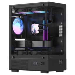 FORMULA Корпус Crystal Z1CM Plus AR v2 черный без БП mATX 2x120mm 1xUSB2.0 1xUSB3.0 audio bott PSU