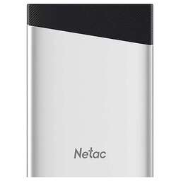 NETAC Внешний диск SSD Z6S NT01Z6S-240G-32SL, 240ГБ, серебристый