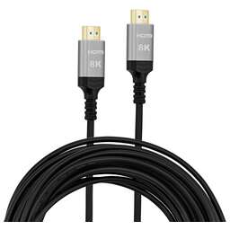 DIGMA Кабель аудио-видео HDMI 2.1 AOC, HDMI (m) - HDMI (m), ver 2.1, 20м, GOLD, черный [hdmi-aoc2.1-20]