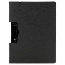 DELI Папка-планшет 64512DK-GREY A4 полипропилен вспененный темно-серый с крышкой