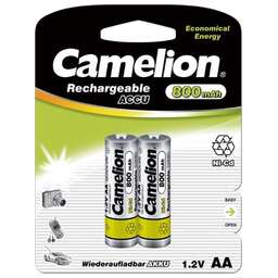 CAMELION (2202) AA-800MAH NI-CD BL-2 (NC-AA800BP2)