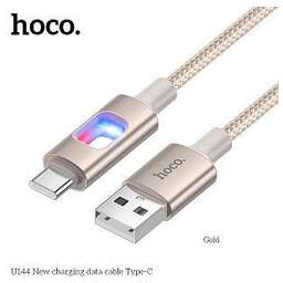 HOCO (6942007659598) U144a ,для Type-C, 1 м, Gold