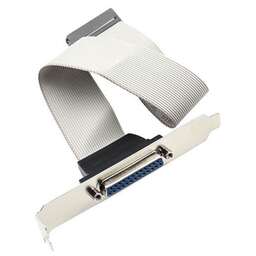 ADVANTECH Кабель 1700020294-01 F Cable D-SUB 25P/IDE#3 2*13P-2.54 42CM W/BKT