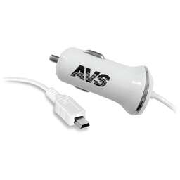 AVS Автомобильное зарядное устройство с mini USB CMN-213 (1,2А)