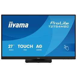 Iiyama ProLite T2754MSC-B2AG, 1920x1080, IPS, 75Гц, 1хHDMI, черный