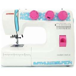 JANOME Швейная машина Excellent Stitch 23 белый