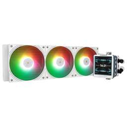 THERMALRIGHT Система водяного охлаждения Frozen Warframe Ultra 360, LCD, 4-pin, ARGB, 120мм, белый, retail [f-wframe-ult-360-wh-argb]