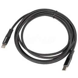 NONAME Кабель PD quick charge, - USB Type-C (m), 2м, в оплетке, черный