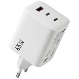 DEFENDER (83265) UPA-105 65W, USB A+C+С, белый